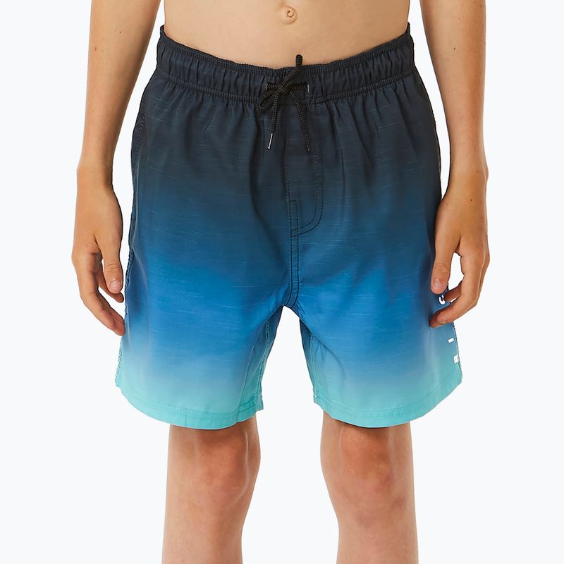 Rip Curl Fade Volley Kinder schwimmen Shorts Vintage navy