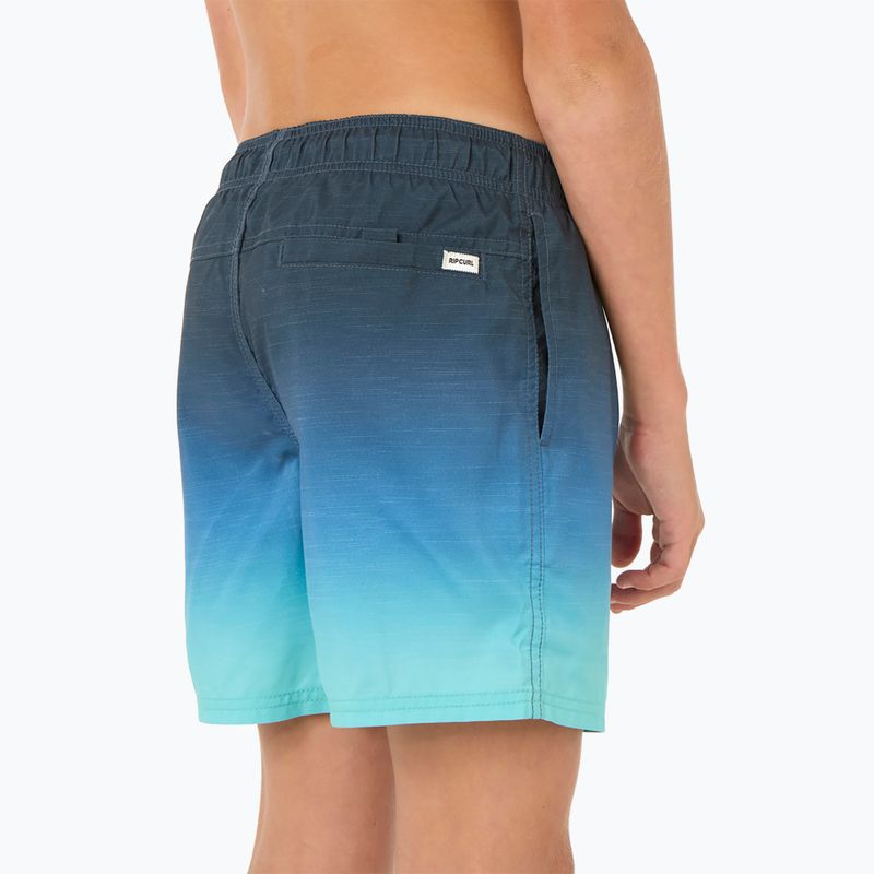 Rip Curl Fade Volley Kinder schwimmen Shorts Vintage navy 4