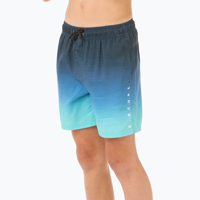 Rip Curl Fade Volley Kinder schwimmen Shorts Vintage navy 5