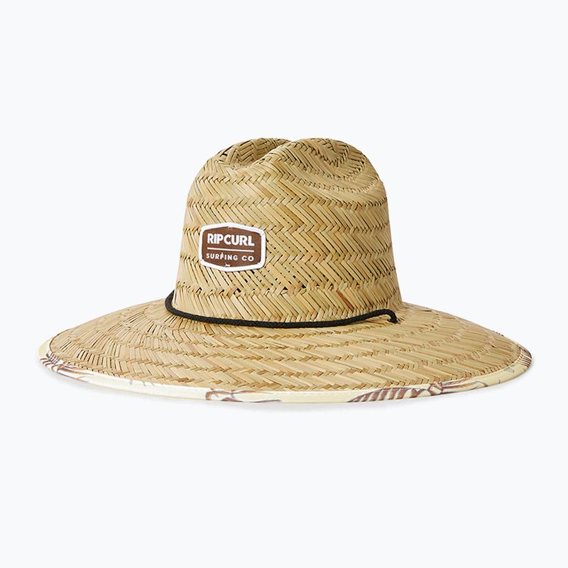 Herren Rip Curl Mix Up Stroh Jahrgang gelb Hut 2