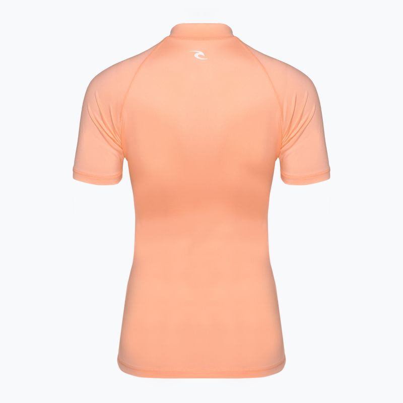 Schwimm T-Shirt Damen Rip Curl Classic Surf Upf Rashguard SS bright peach 2