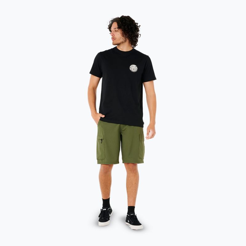 Herren Rip Curl Boardwalk Classic Surf Cargo Shorts dunkel oliv 2