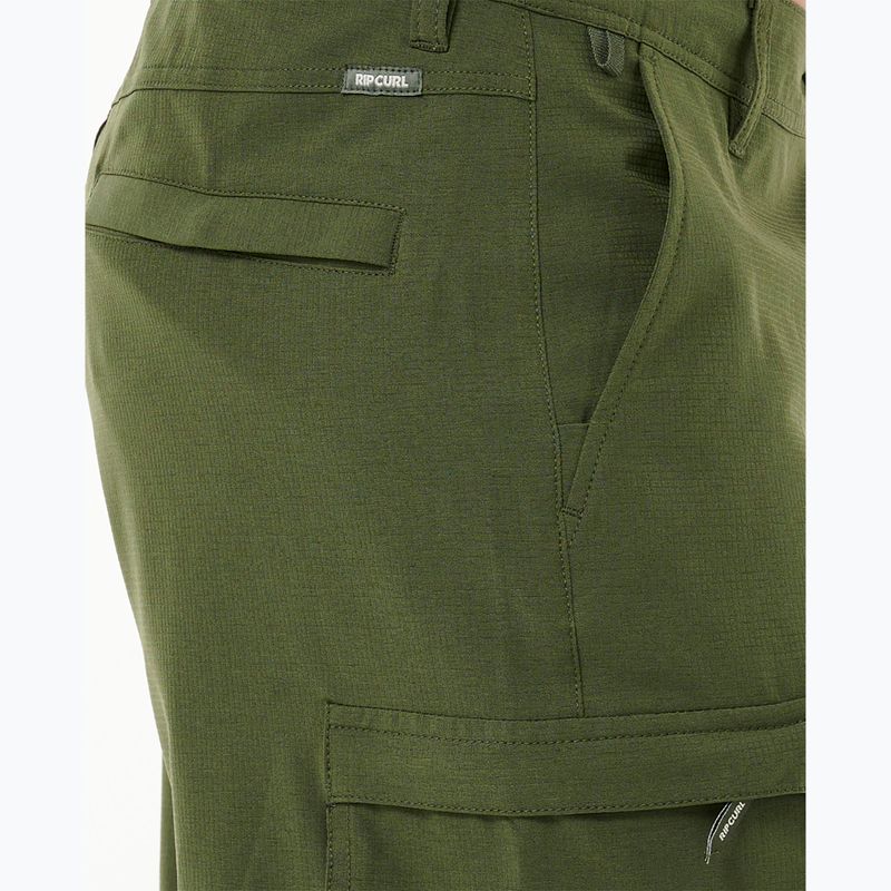 Herren Rip Curl Boardwalk Classic Surf Cargo Shorts dunkel oliv 5