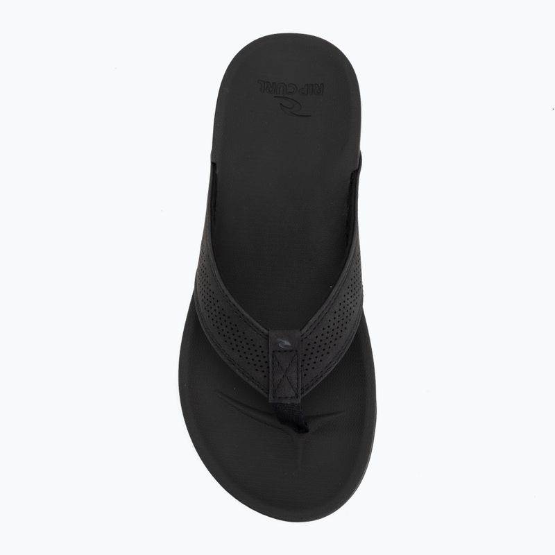 Herren Flip-Flops Rip Curl Chiba Bloom Open Toe black 5