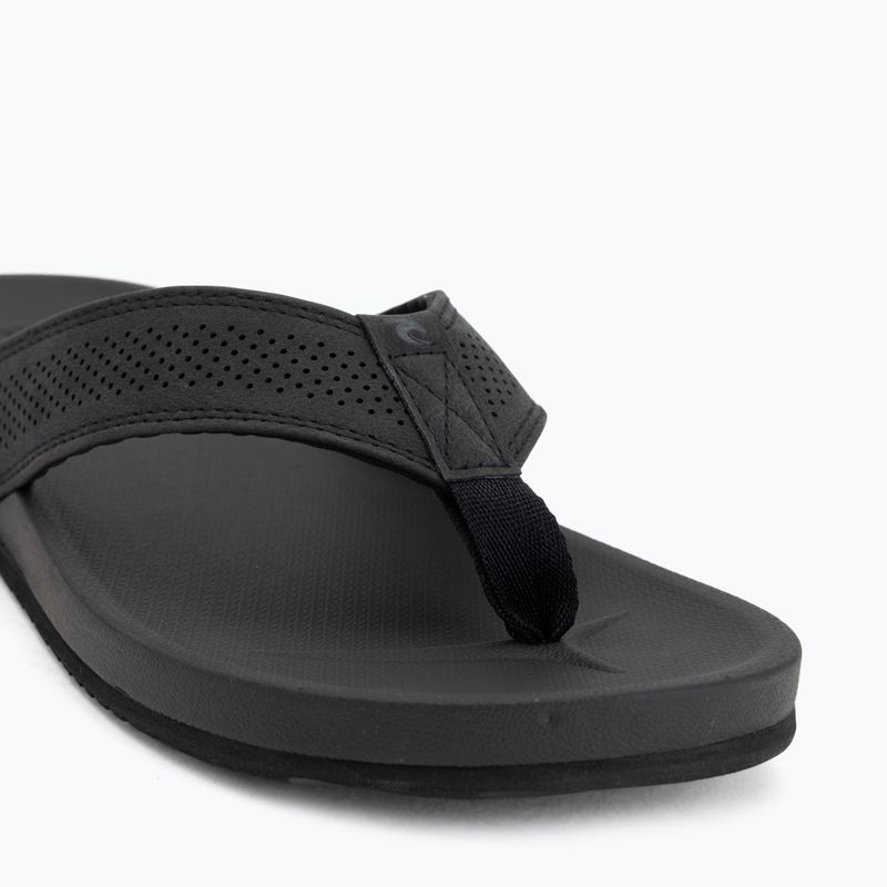 Herren Flip-Flops Rip Curl Chiba Bloom Open Toe black 7