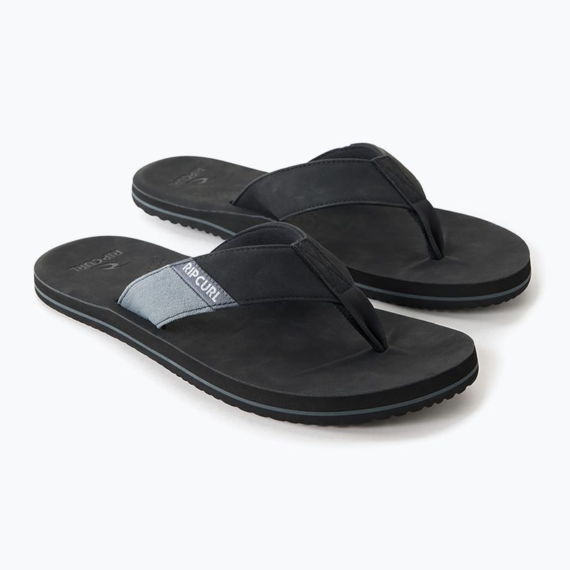 Herren Flip-Flops Rip Curl Oxford Bloom black/grey 2