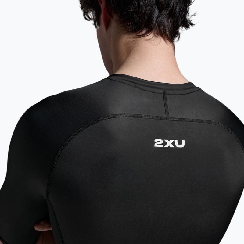 Triathlon-Anzug Herren 2XU Core Sleeved black/white 5