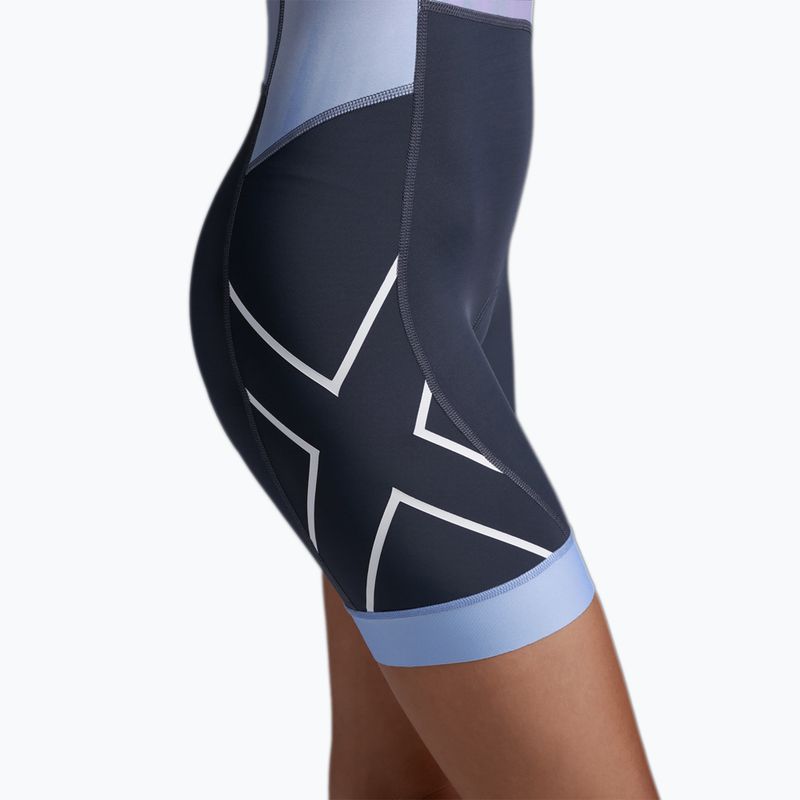 Damen-Triathlonanzug 2XU Core hydrangea/india ink 8