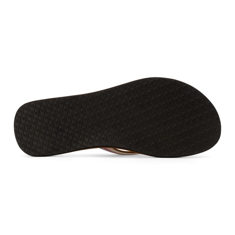 Damen Rip Curl Freedom Bloom Open Toe Flip Flops blau 4