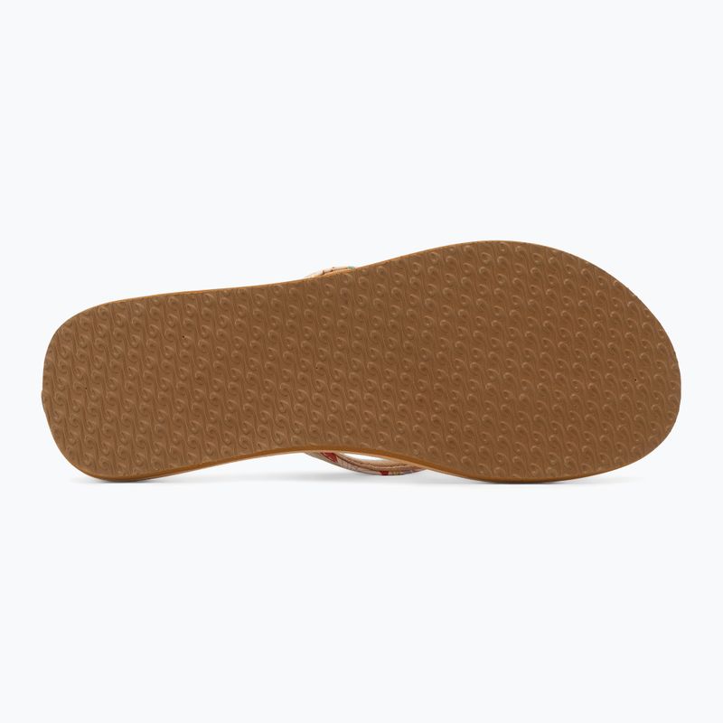 Damen Rip Curl Freedom Bloom Offene Zehe Mango Flip Flops 4