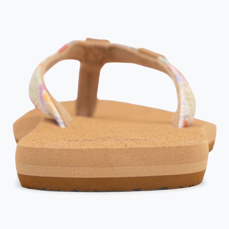Damen Rip Curl Freedom Bloom Offene Zehe Mango Flip Flops 6