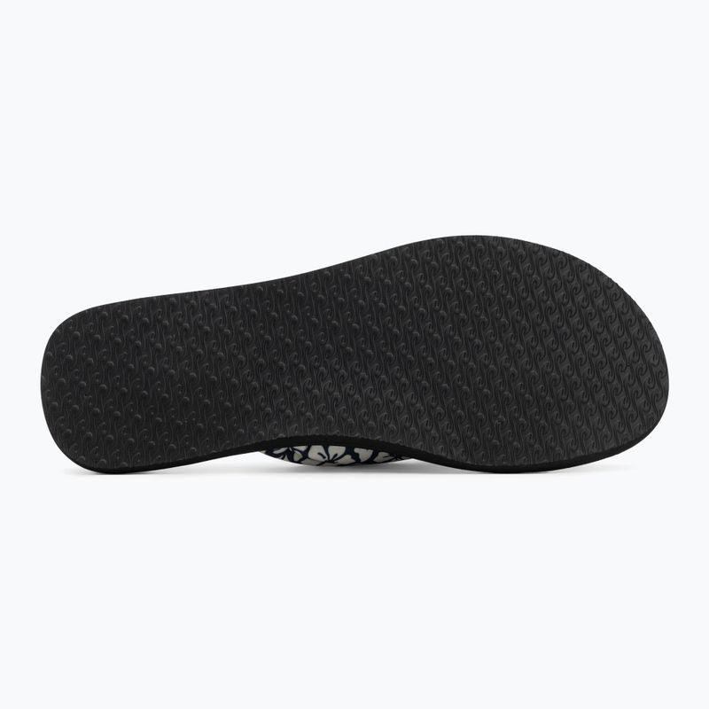 Rip Curl Freedom Plush Bloom Damen Flip Flops schwarz 4