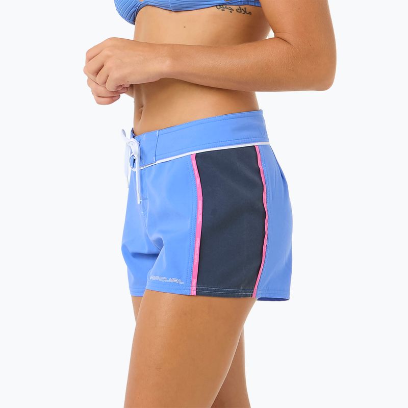 Rip Curl Las Dalias Performance 3" Damen Badeshorts blau 6