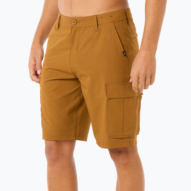 Herren Rip Curl Boardwalk Classic Surf Cargo Shorts gold 4