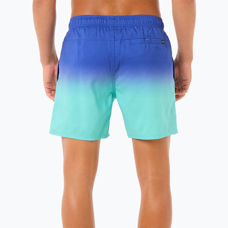 Herren Rip Curl Laze Fade Volley electric cobalt Badeshorts 3