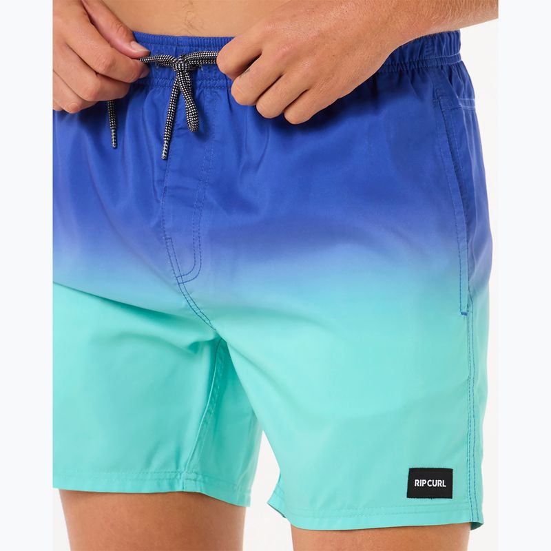 Herren Rip Curl Laze Fade Volley electric cobalt Badeshorts 4