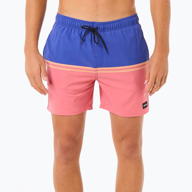 Herren Rip Curl Combine Volley Badeshorts wild berry 5