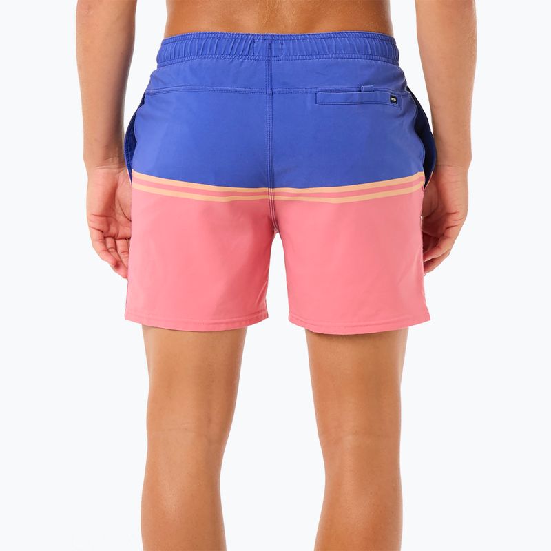 Herren Rip Curl Combine Volley Badeshorts wild berry 3