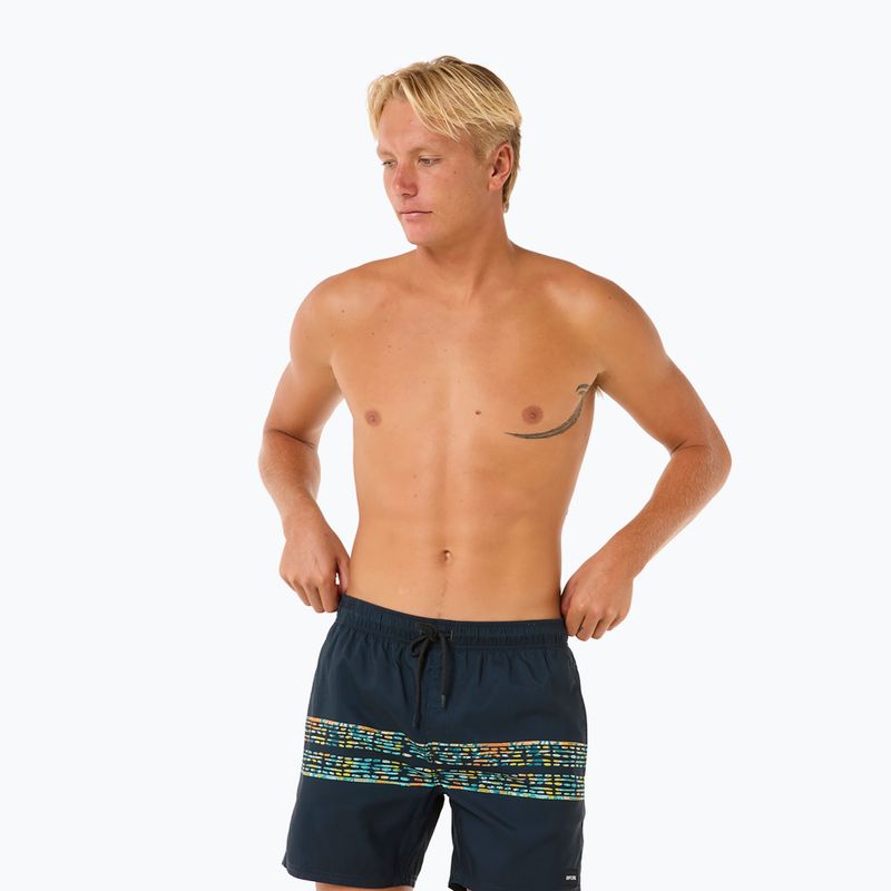 Herren Rip Curl Framed Volley Badeshorts navy 4