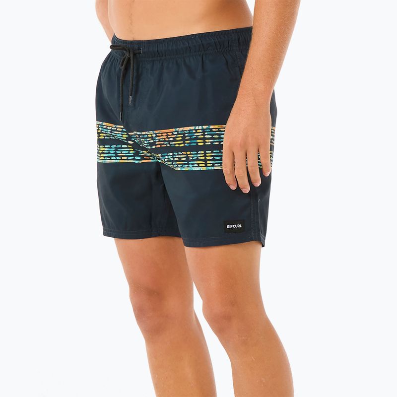 Herren Rip Curl Framed Volley Badeshorts navy 6