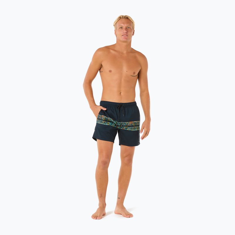 Herren Rip Curl Framed Volley Badeshorts navy 2
