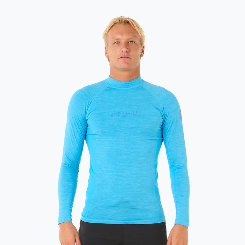 Herren Rip Curl Dawn Patrol UPF Performance blau Farbe schwimmen Longsleeve