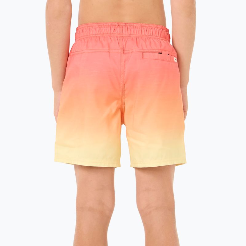 Rip Curl Fade Volley Kinder-Badeshorts Wassermelone 3