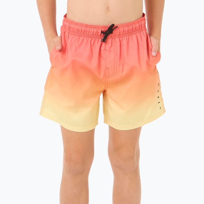 Rip Curl Fade Volley Kinder-Badeshorts Wassermelone 4