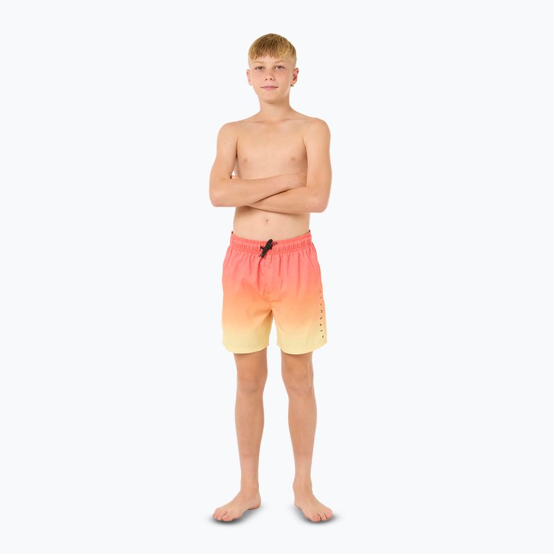 Rip Curl Fade Volley Kinder-Badeshorts Wassermelone 2