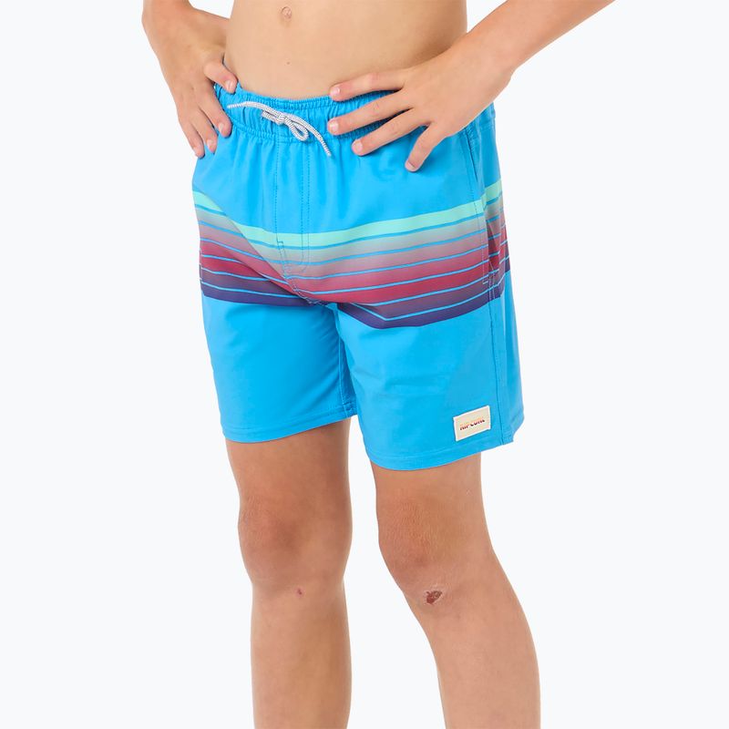 Rip Curl Surf Revival Volley blaue Farbe Kinder-Badeshorts 6