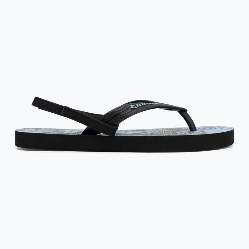 Rip Curl Grom Energy Bloom Kinder-Flip-Flops schwarz/blau 2