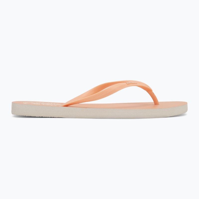 Damen Rip Curl Icons Of Surf Bloom Pfirsich Flip Flops 2