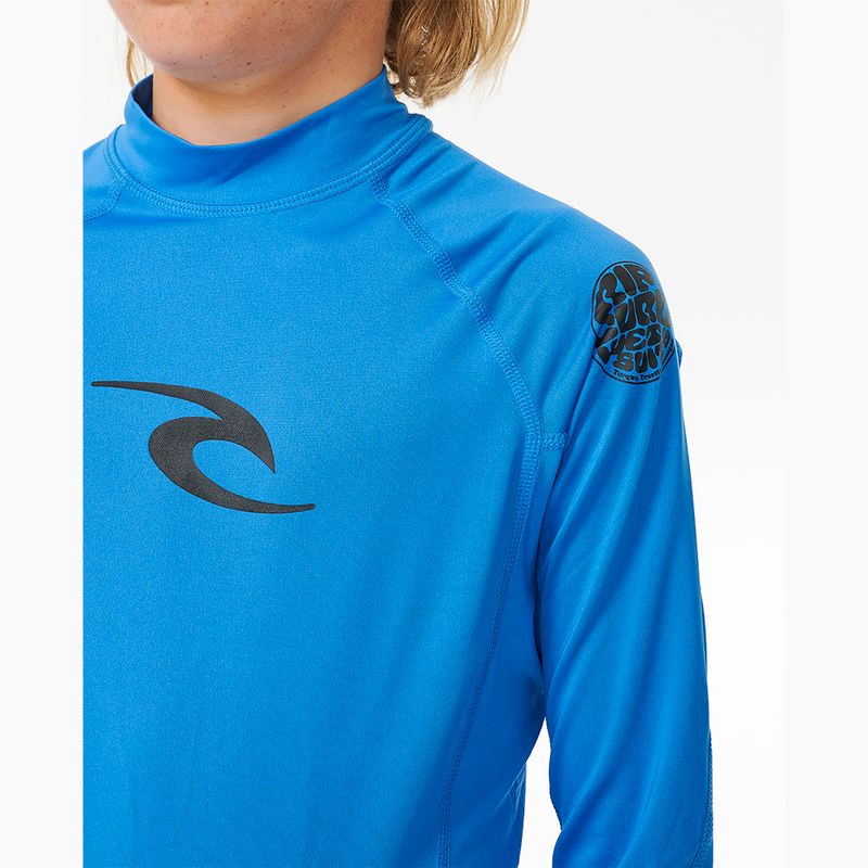 Kinder-Bade-Longsleeve Rip Curl Waves Upf blue gum 4