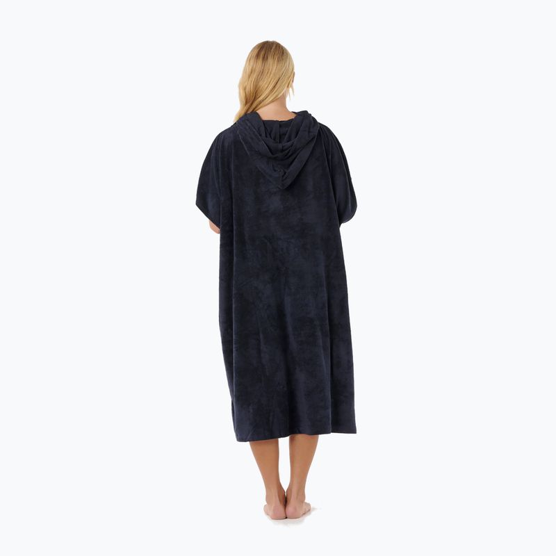 Poncho für Damen Rip Curl Classic Surf Hooded black/off white 2