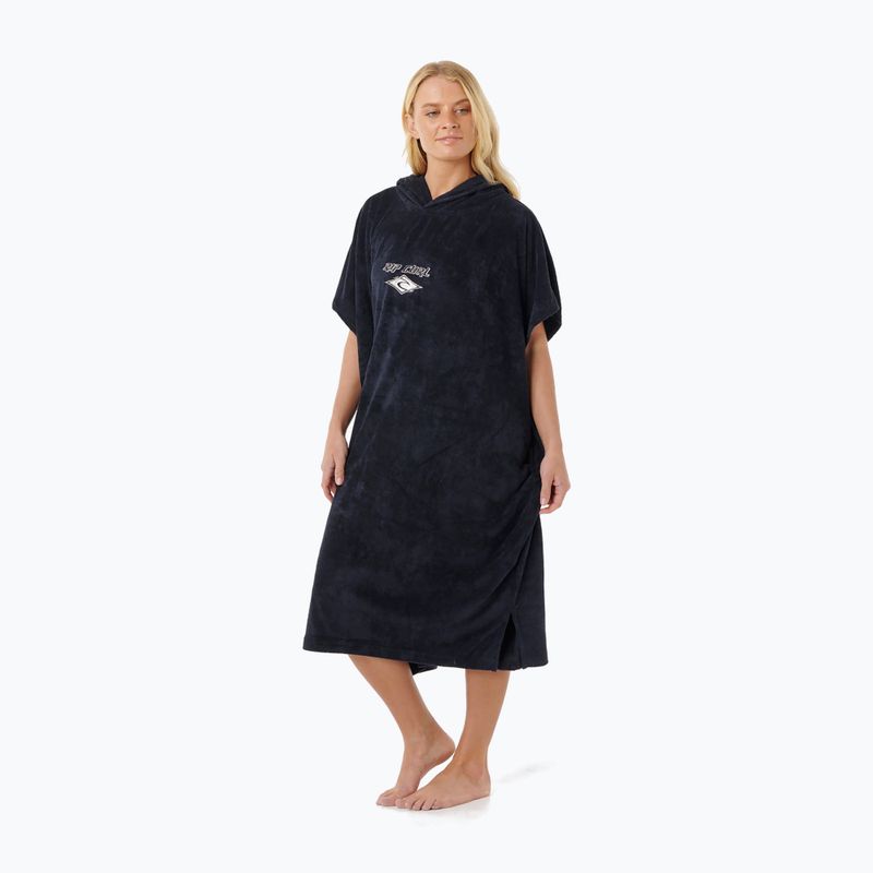 Poncho für Damen Rip Curl Classic Surf Hooded black/off white 3