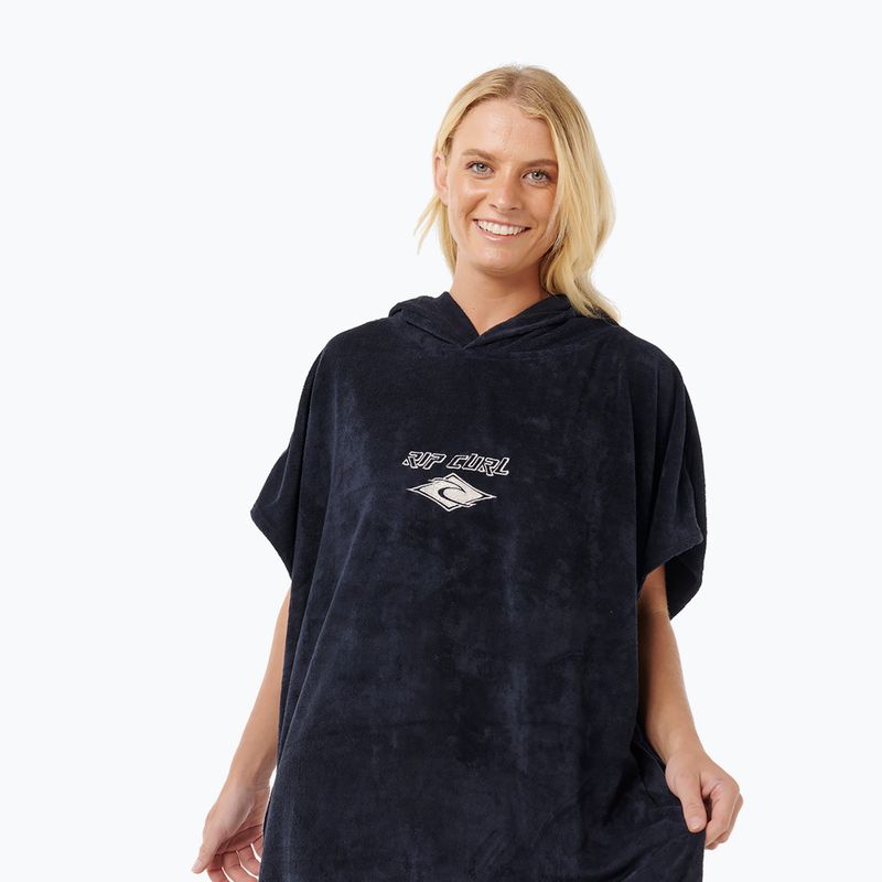 Poncho für Damen Rip Curl Classic Surf Hooded black/off white 6