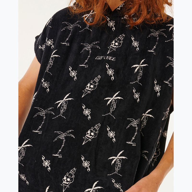 Kinderponcho Rip Curl Mixed Hooded Towel black 6