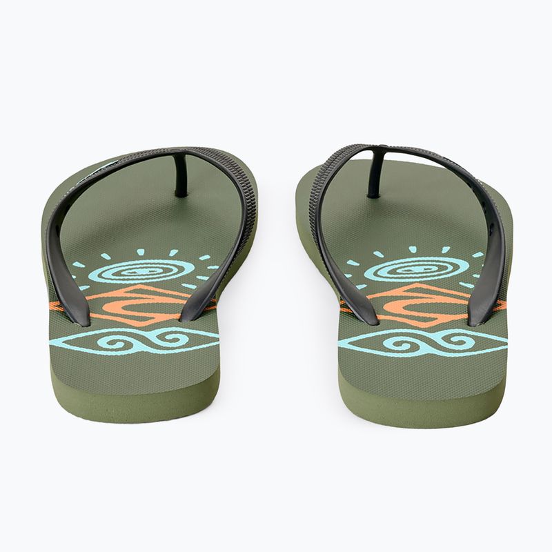 Kinder Flip-Flops Rip Curl Sessions Bloom Open Toe olive 3