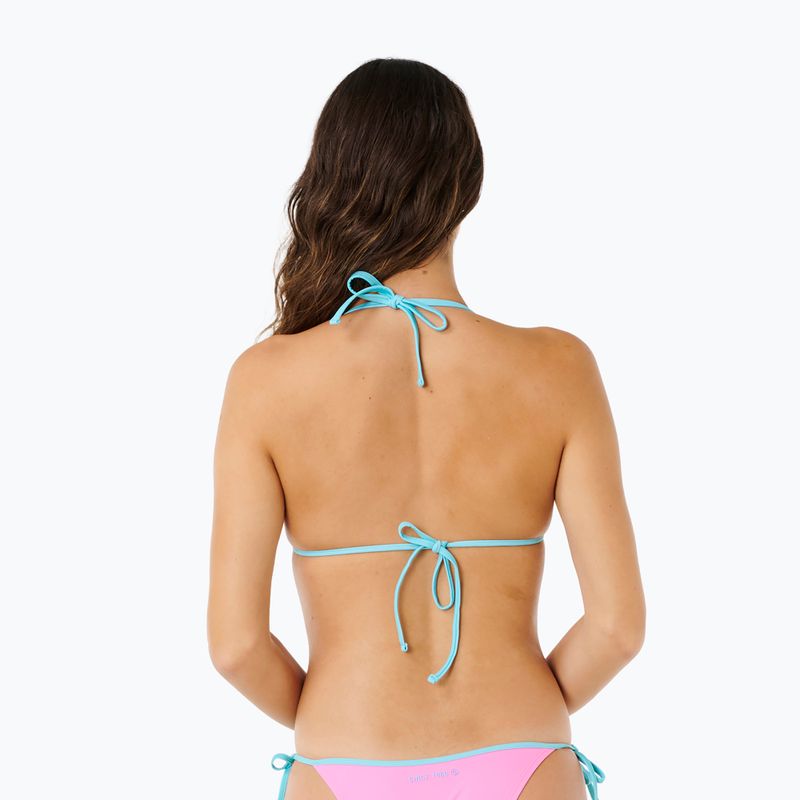 Bikini-Oberteil Rip Curl Surf Puff Sliding Tri light pink 3