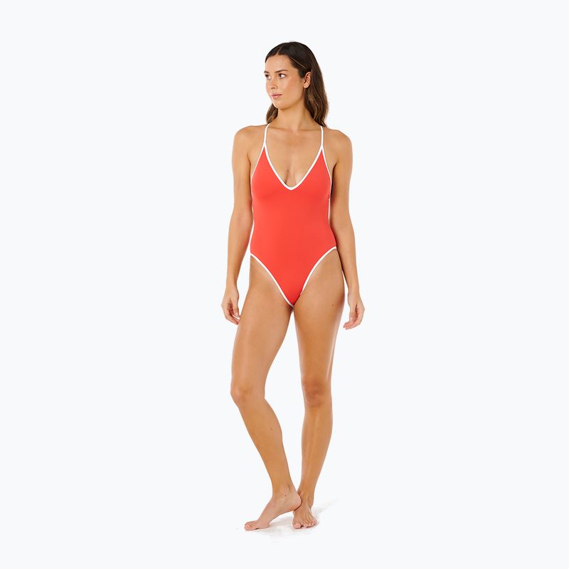 Damen-Badeanzug Rip Curl Classic Surf rot 2