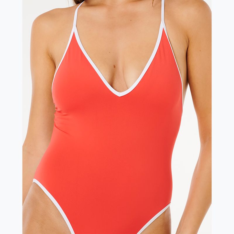 Damen-Badeanzug Rip Curl Classic Surf rot 5