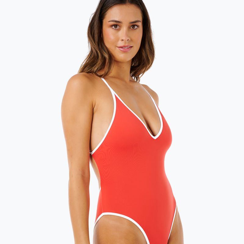 Damen-Badeanzug Rip Curl Classic Surf rot 6