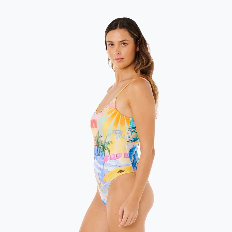Bikinihose Rip Curl Hotel Malibu Cheeky multicolor 4