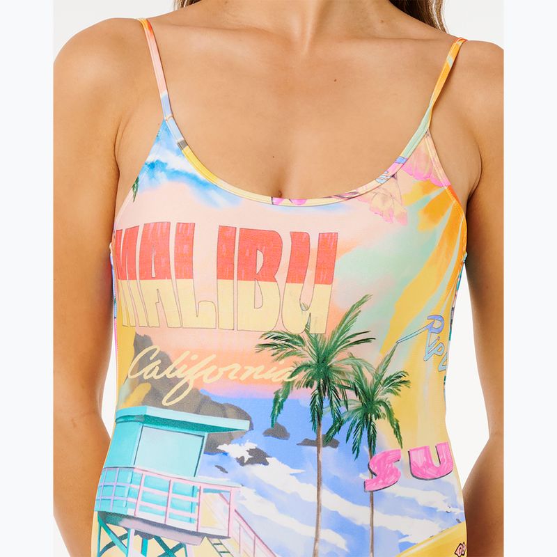 Damen-Einteiler-Badeanzug Rip Curl Hotel Malibu Cheeky multicolor 6