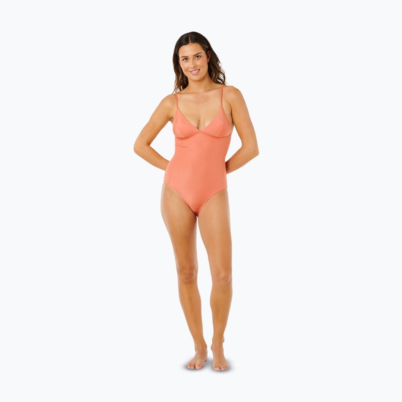 Damen-Einteiler Badeanzug Rip Curl Luxe Surf Good red 2