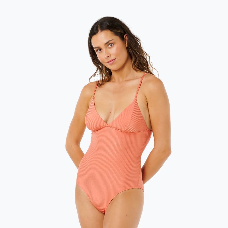 Damen-Einteiler Badeanzug Rip Curl Luxe Surf Good red 4