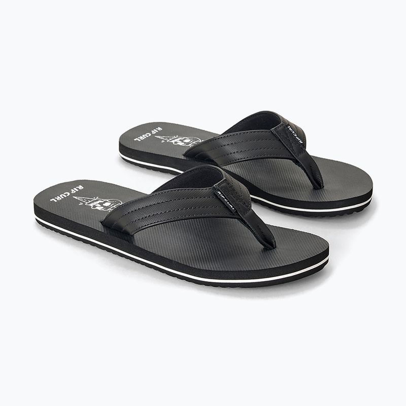 Kinder Flip-Flops Rip Curl Ripper 2 Bloom black/white 2