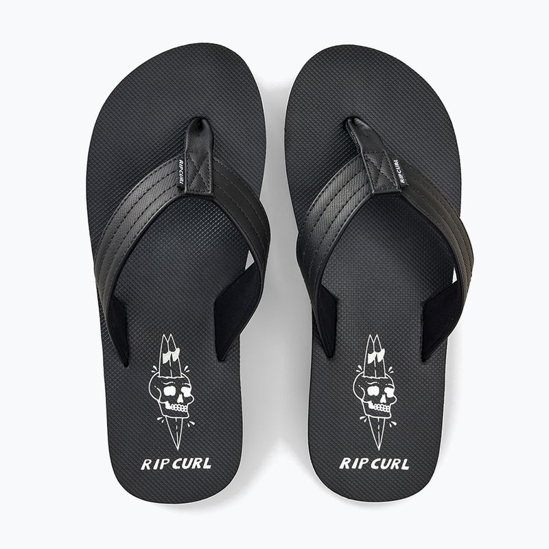 Kinder Flip-Flops Rip Curl Ripper 2 Bloom black/white 5