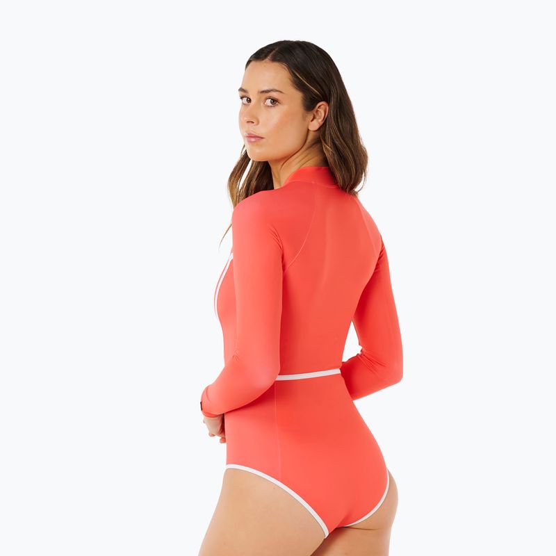 Damen-Einteiler Badeanzug  Rip Curl Classic Surf Ls Surf Suit red 4