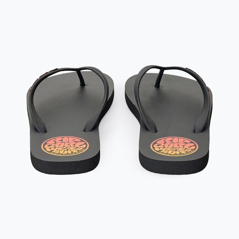 Herren Flip-Flops Rip Curl Icons of Surf Bloom Open Toe black/orange 3